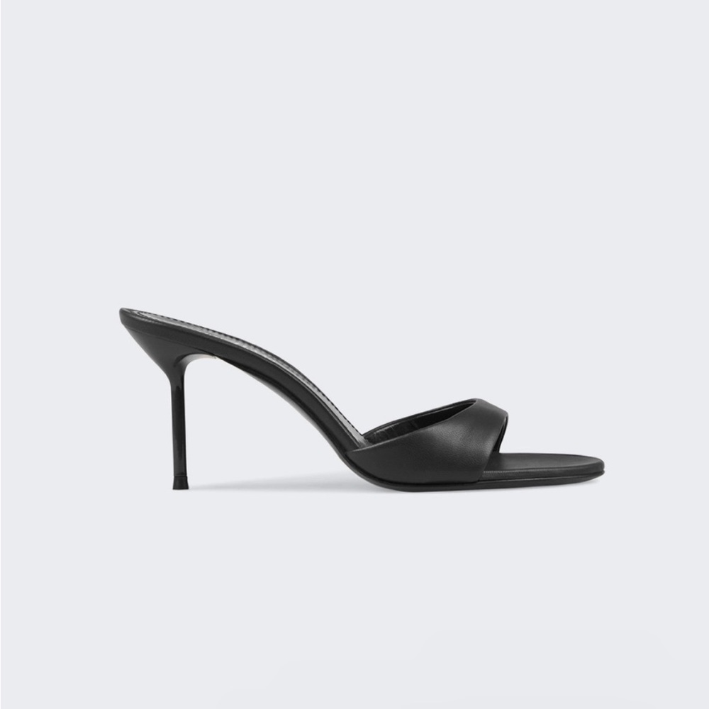 Paris Texas Lidia Heel 37 Black Sandal Heel